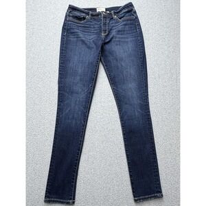 BKE Gabby Jeans Womens 28x31.5 Blue Mid Rise Skinny Stretch Denim Pants
